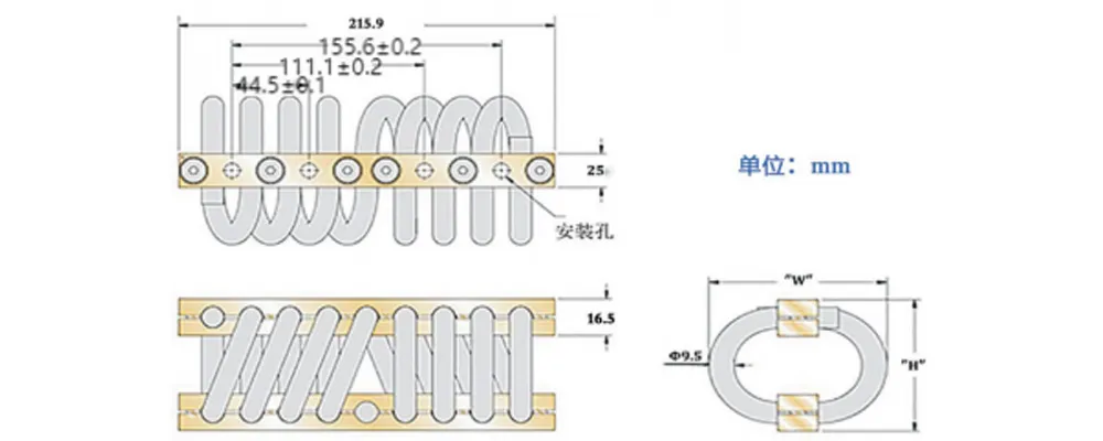 Виброизолятор тросовый (JGX-0958)-xq1