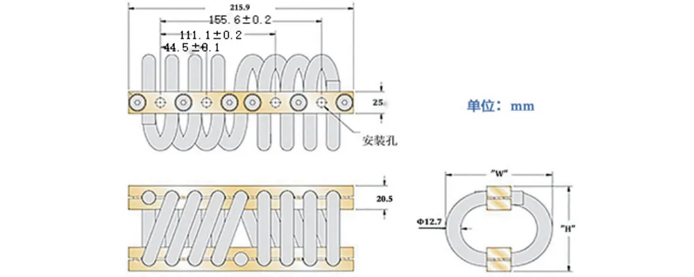 Виброизолятор тросовый (JGX-1278)-xq1