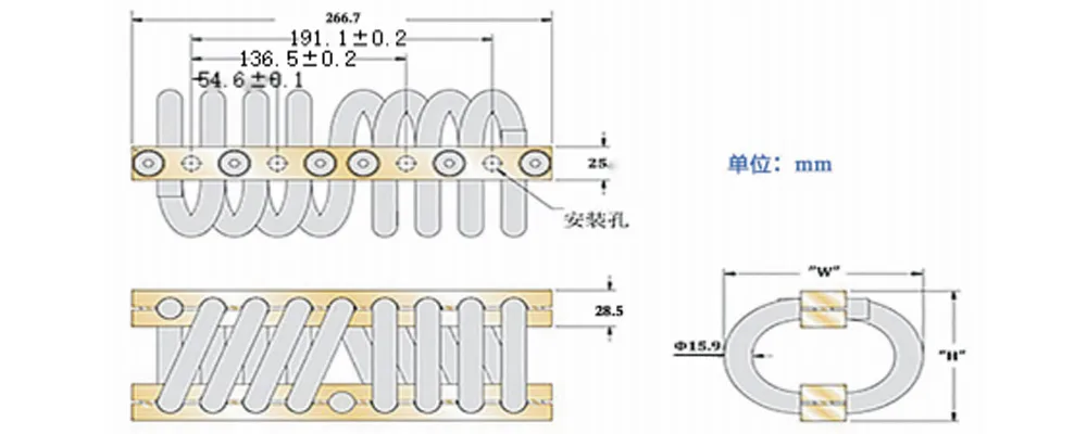 Виброизолятор тросовый (JGX-1598)-xq1