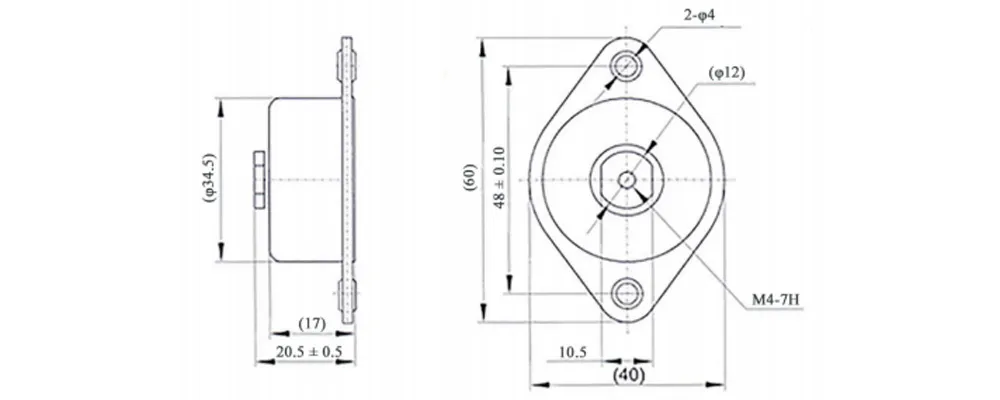 Виброизолятор JWZ-T-xq2