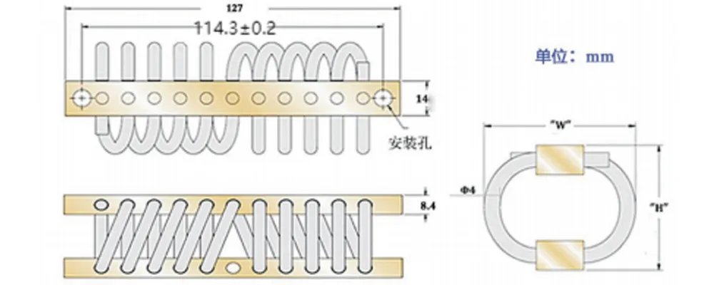Виброизолятор тросовый (JGX-0400)-xq1