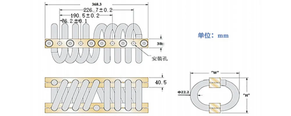 Виброизолятор тросовый (JGX-2228)-xq1